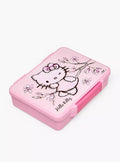 Sanrio Hello Kitty Print Bento Lunch Box for Girls with Cutlery