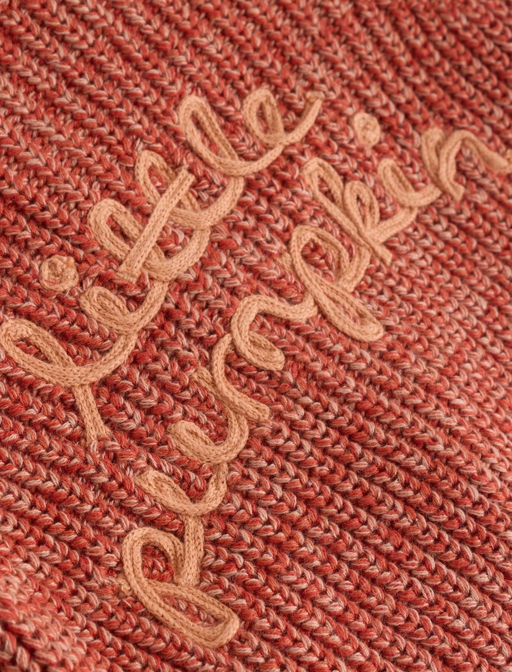 Orange Little Pumpkin Slogan Baby Cardigan
