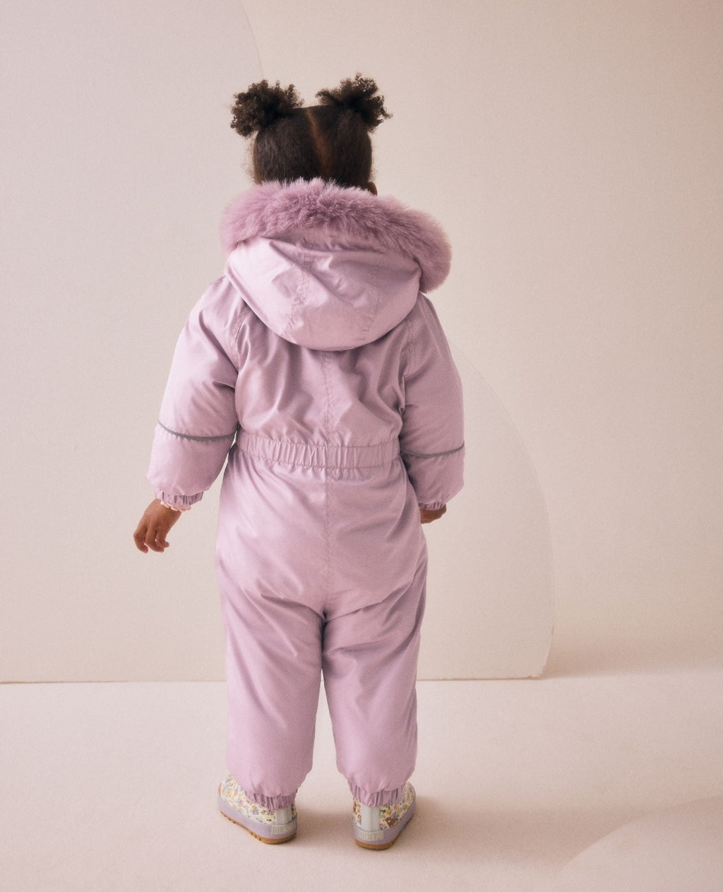 Pink Shower Resistant Snowsuit