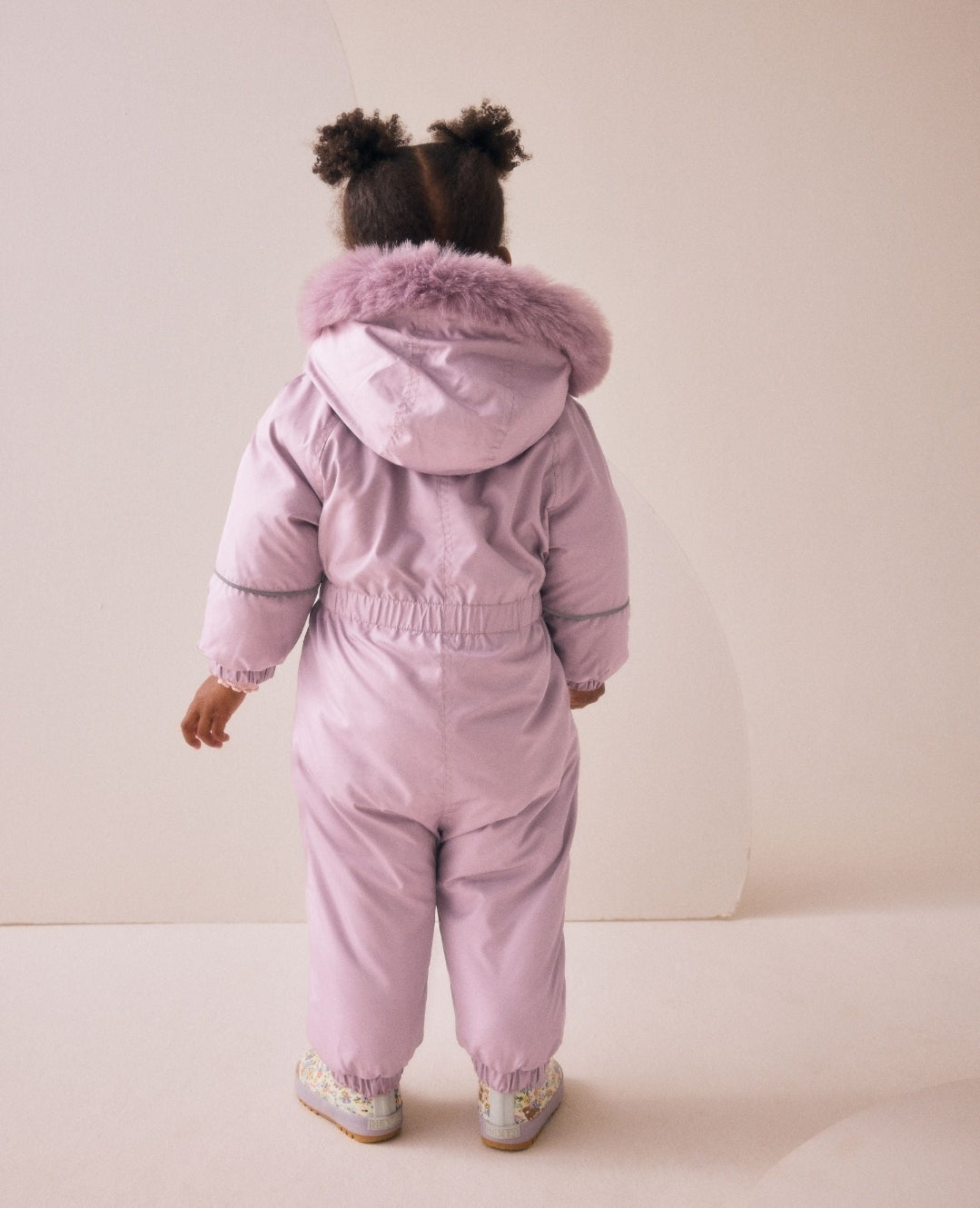 Pink Shower Resistant Snowsuit