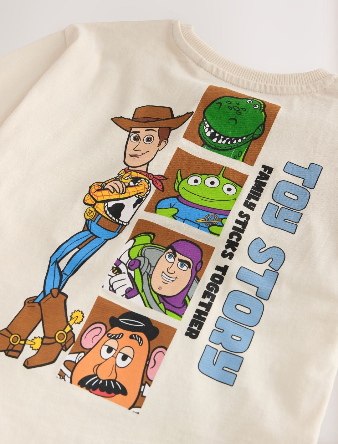 Blue/Ecru Toy Story Oversized Pyjamas 2 Pack