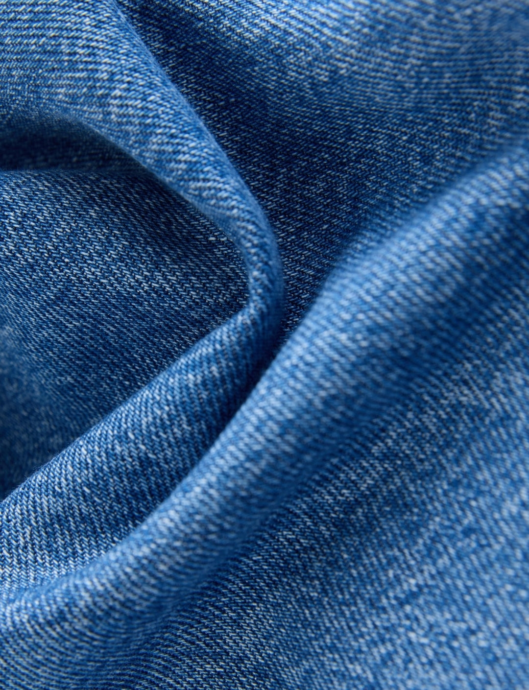Mid Blue Pullon Barrel Jeans