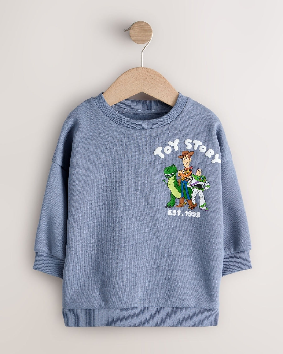 Blue Toy Story Printed Sweatshirt