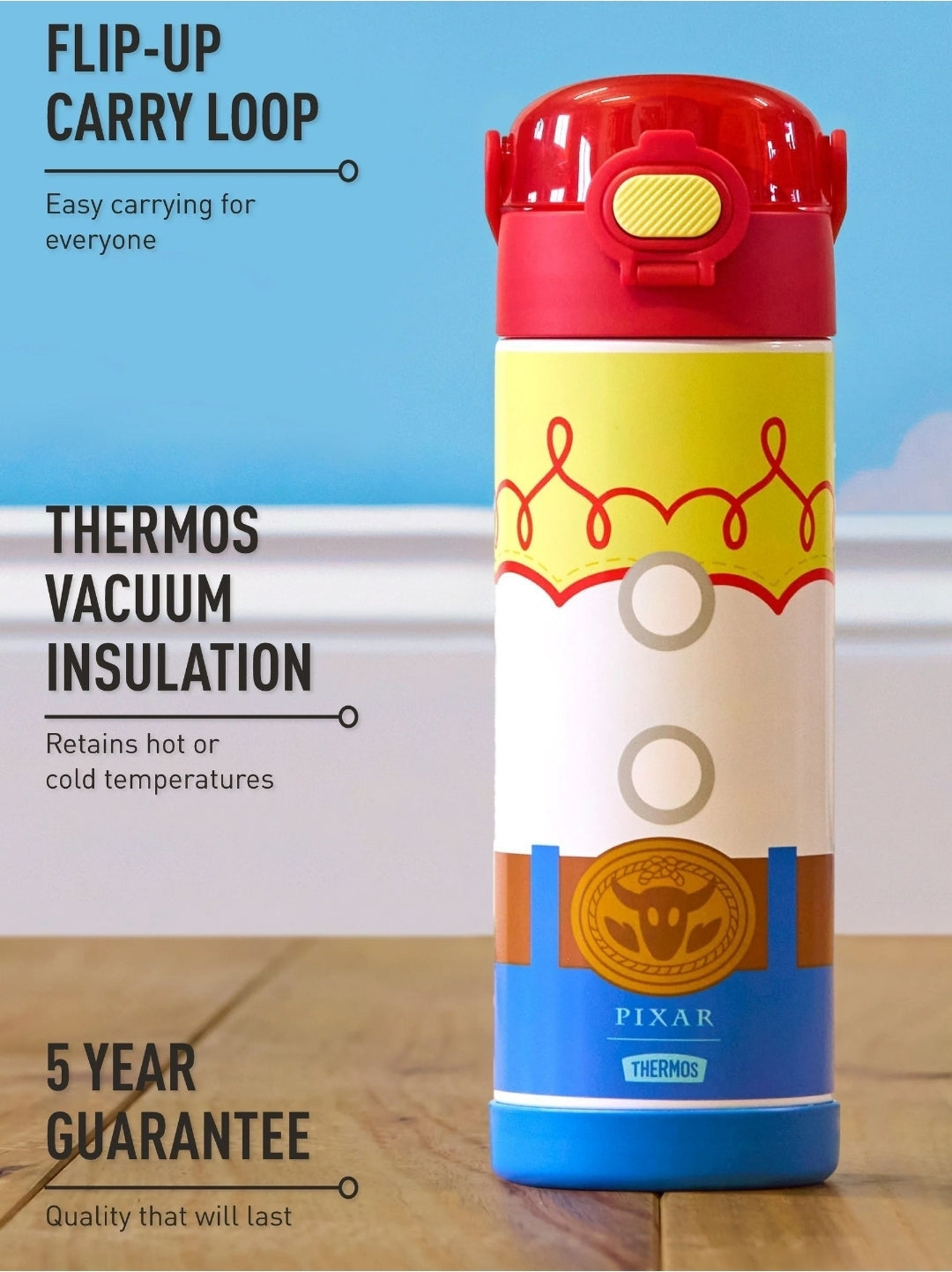 Thermos Red F421 Jessie Disney 
Funtainer Bottle 470ml