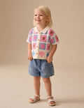 Cream Crochet Whale and Seashell
Top