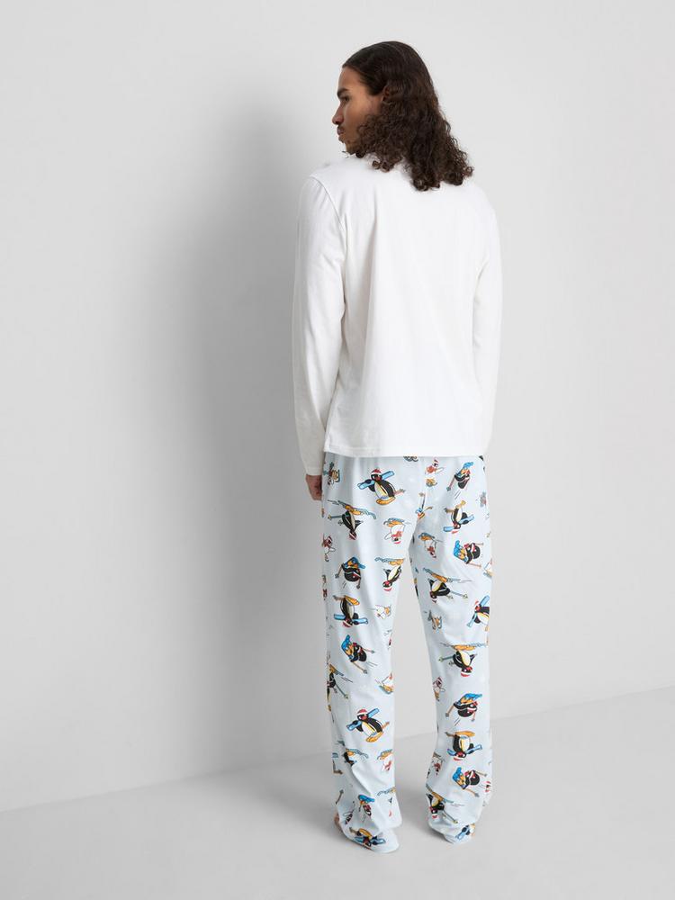 Primark Men’s Pure Cotton Pingu Family Christmas Pyjamas