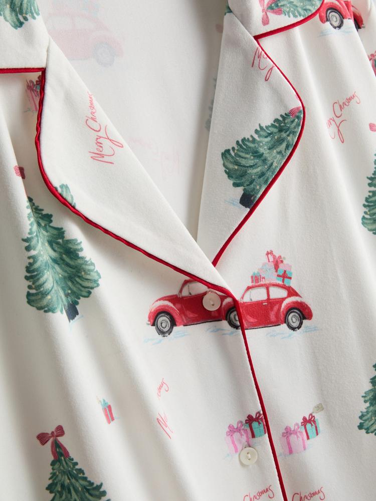 Primark Christmas Printed Boyfriend Pyjamas