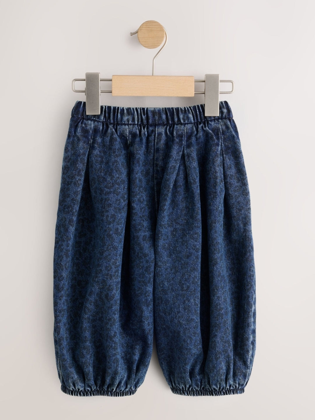 Animal Print Baggy Jeans