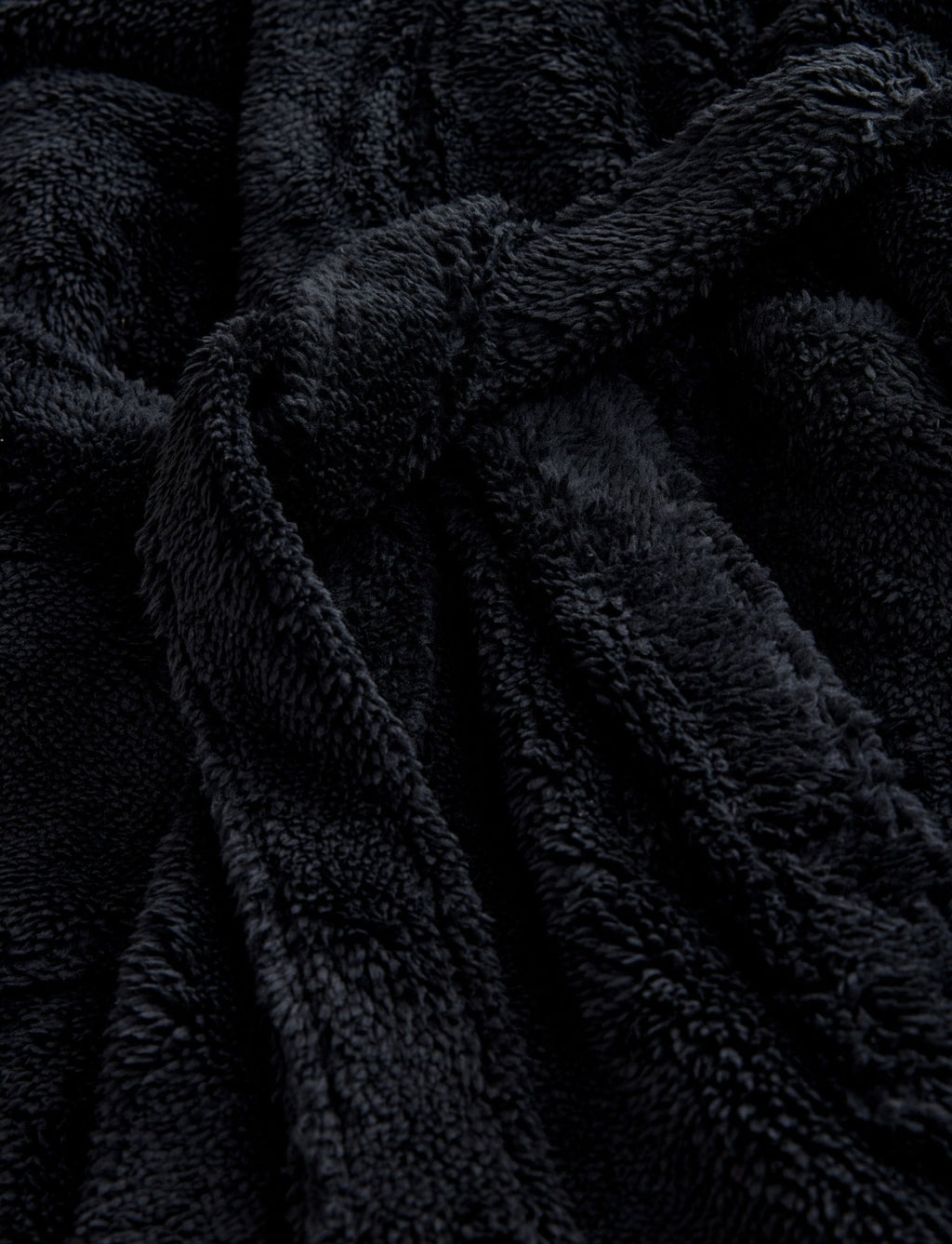 Black Fleece Robe