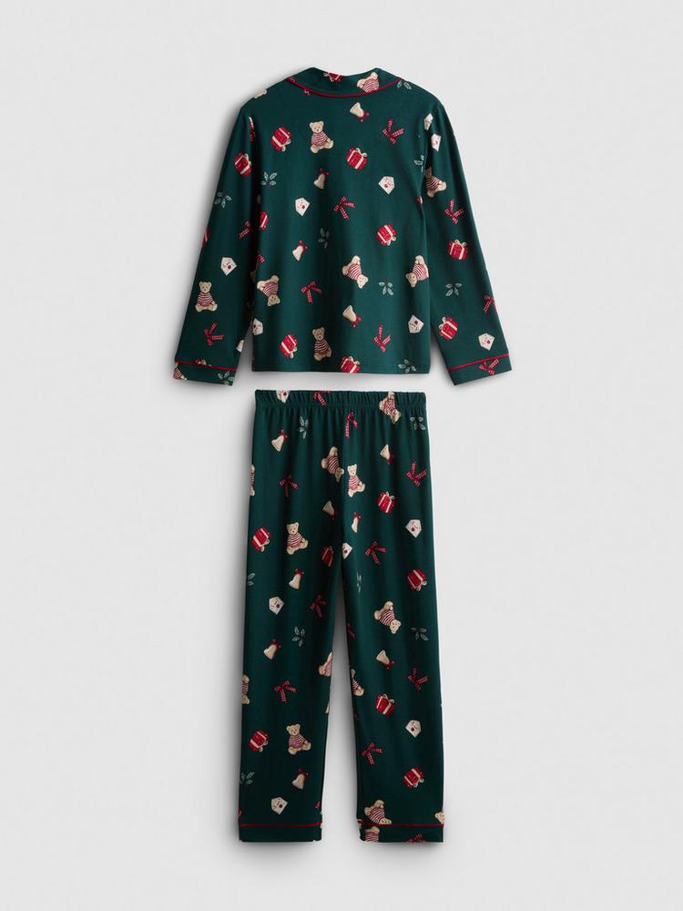 Primark Christmas Teddy Bear Shirt Pyjamas