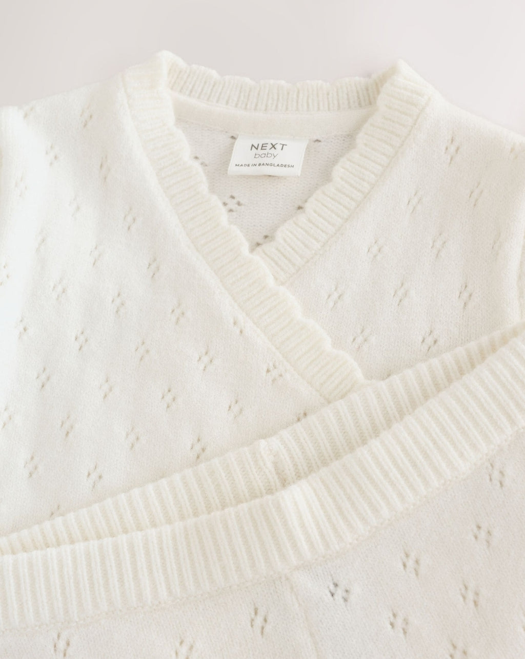Ecru Cashmere Blend Knitted
Wrap Over Cardigan and Leggin