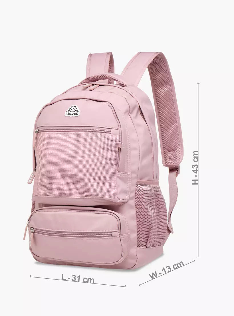 Kappa Logo Print School Backpack with Pencil Pouch set