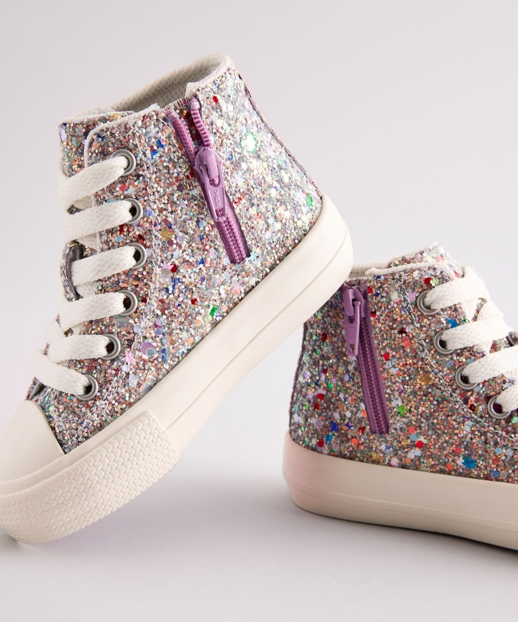 Multi Glitter Standard Fit (F) High
Top Trainers
