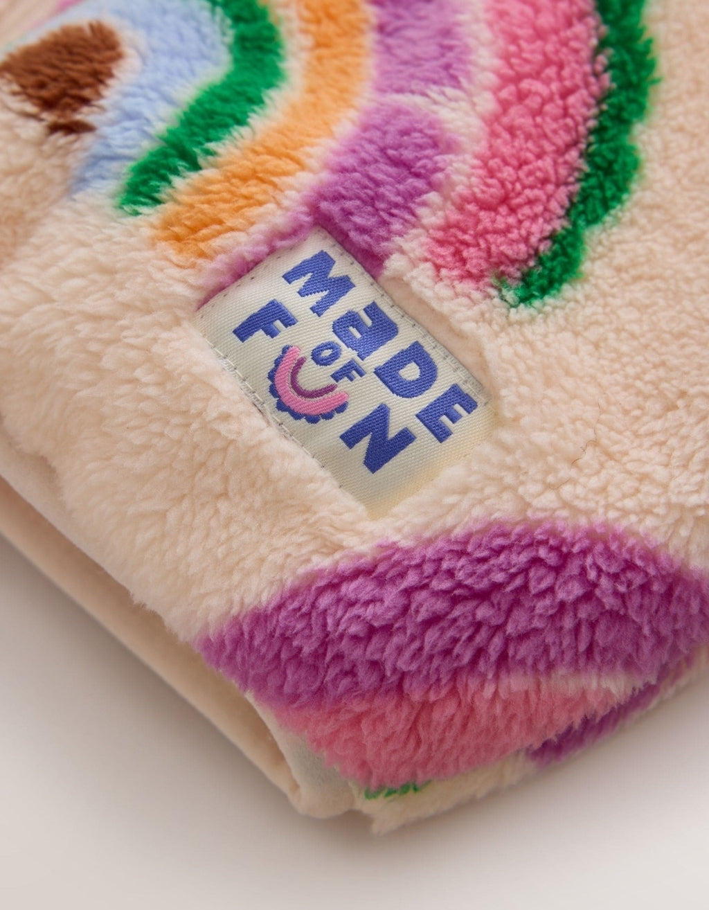 Rainbow Zip Up Fleece