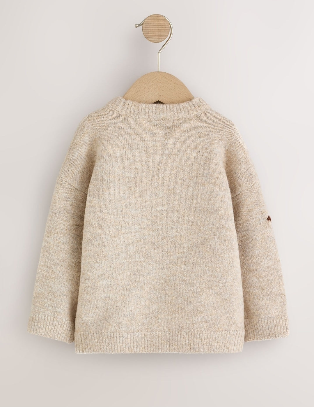 Ecru Christmas Crew Neck Jumper