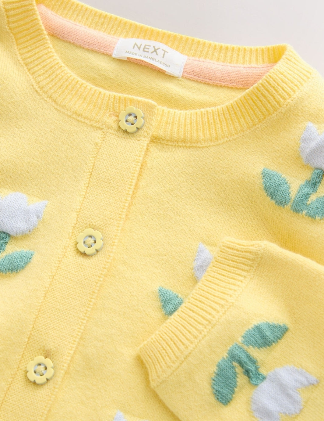 Yellow Tulip Cardigan