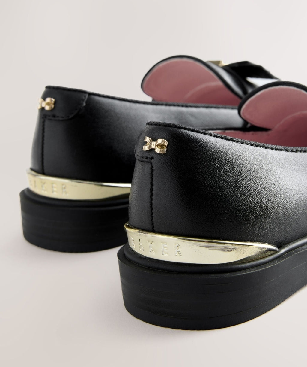 Baker by Ted Baker Back to School
Slim Bow Black Loafers