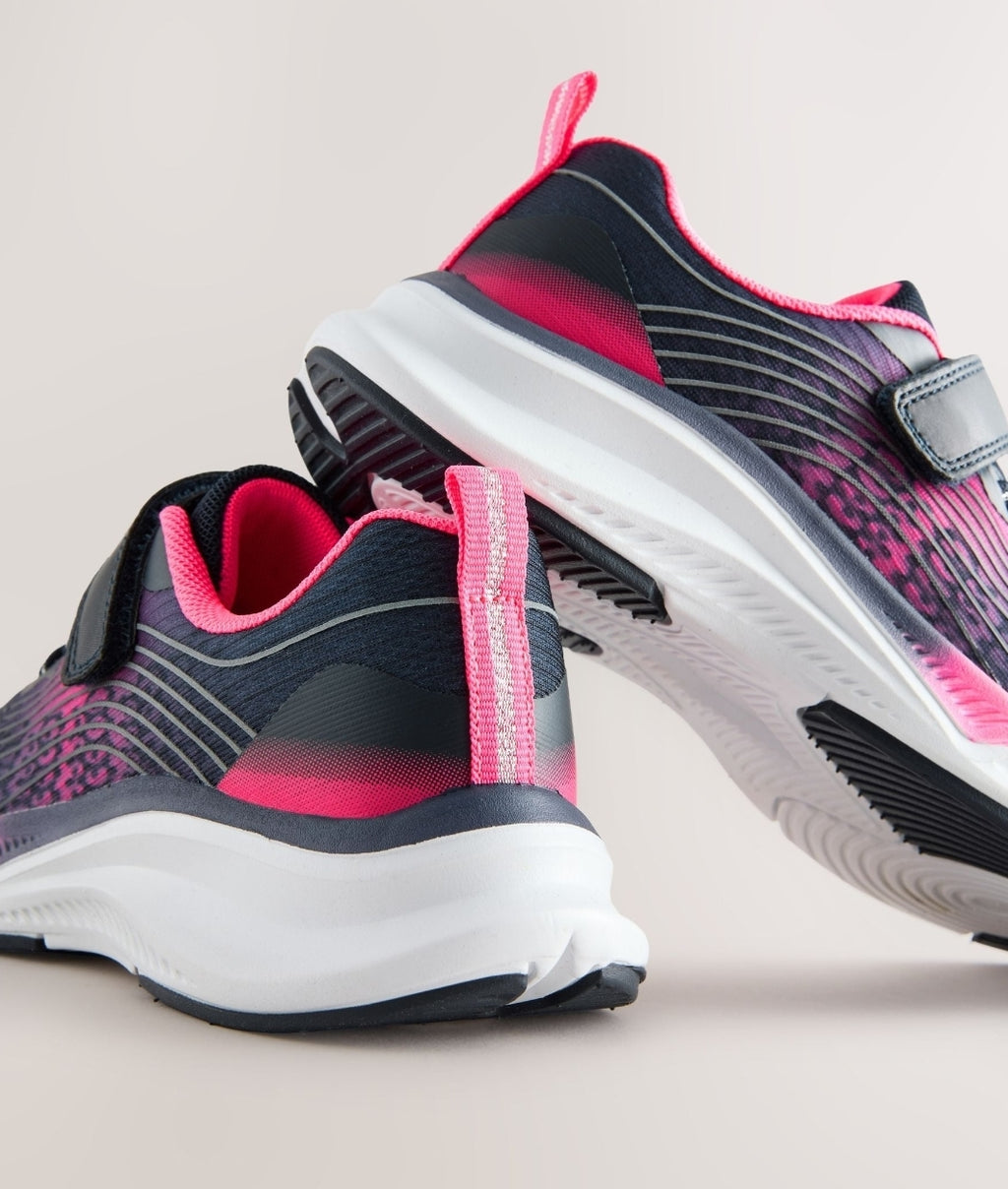 Navy/Pink Standard Fit (F) Elastic
Lace-Up