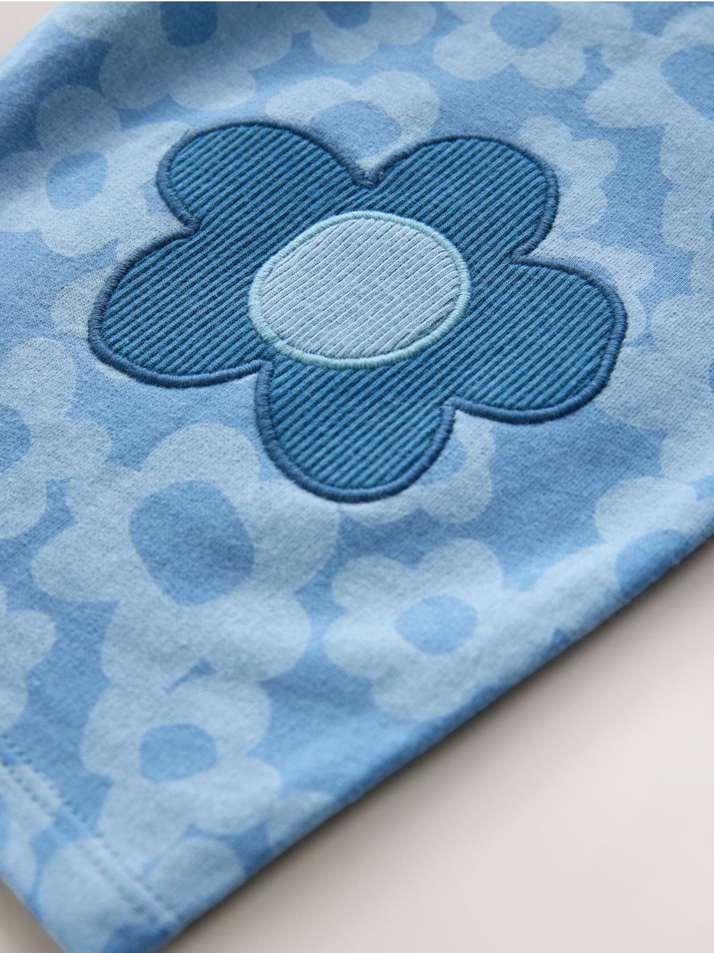 Blue Flower Embellished Barrel
Trousers
