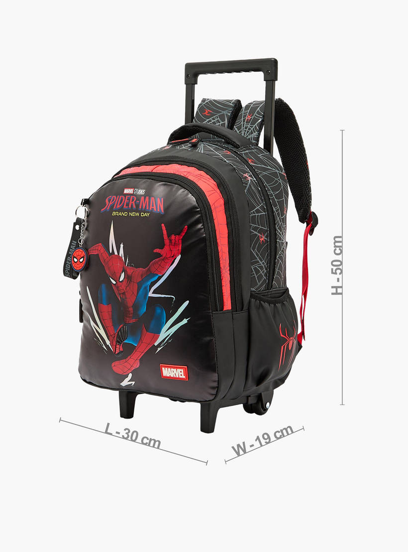 Spider-Man Print Trolley Bag for Boys 16 inches