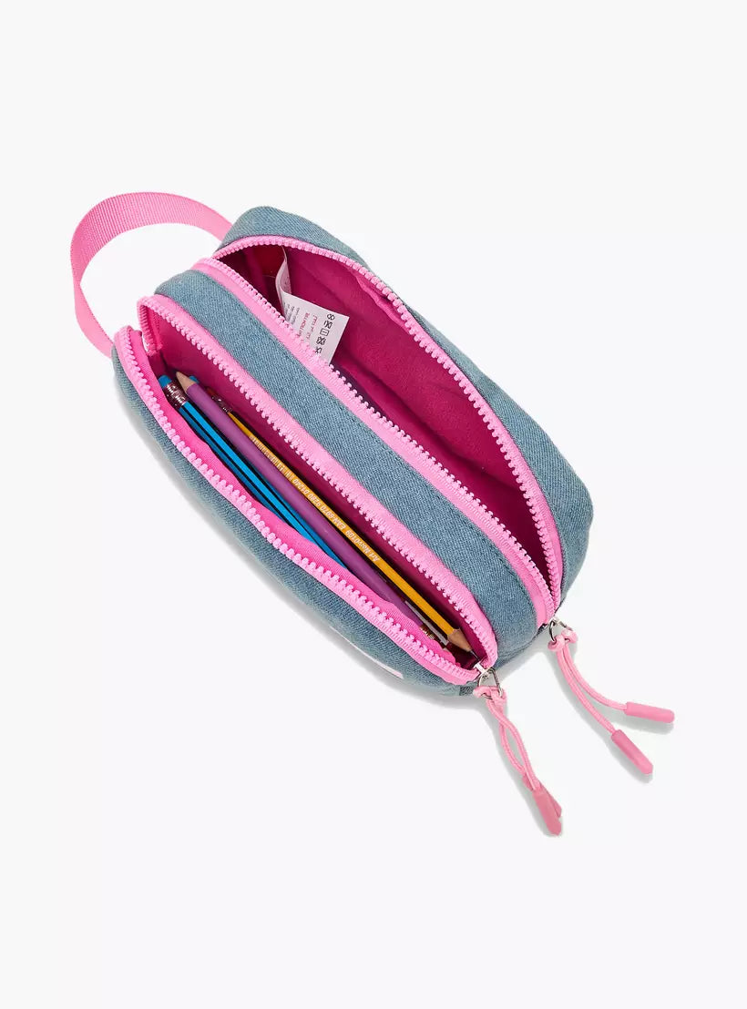 Barbie Pencil Pouch with 2 Compartments