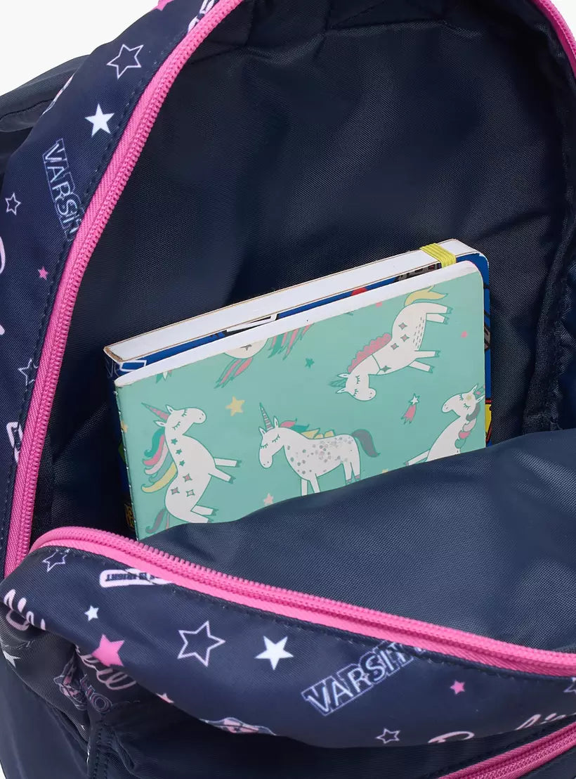 Barbie Printed School Backpack - 17 inches