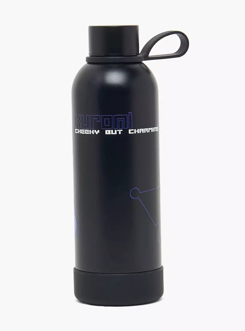 Sanrio Kuromi Stainless Steel Water Bottle with Carry Loop