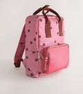 Pink/Chocolate Dot Backpack