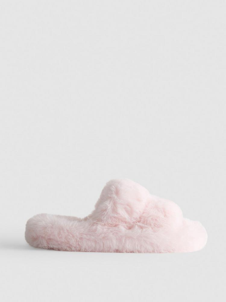 Primark Double Strap Fluffy Slippers