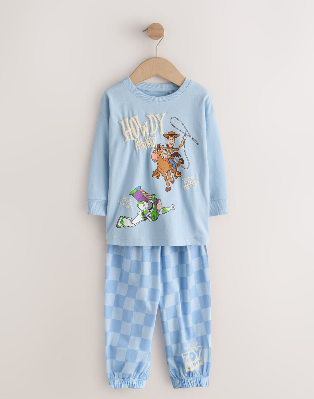 Blue/Ecru Toy Story Oversized Pyjamas 2 Pack