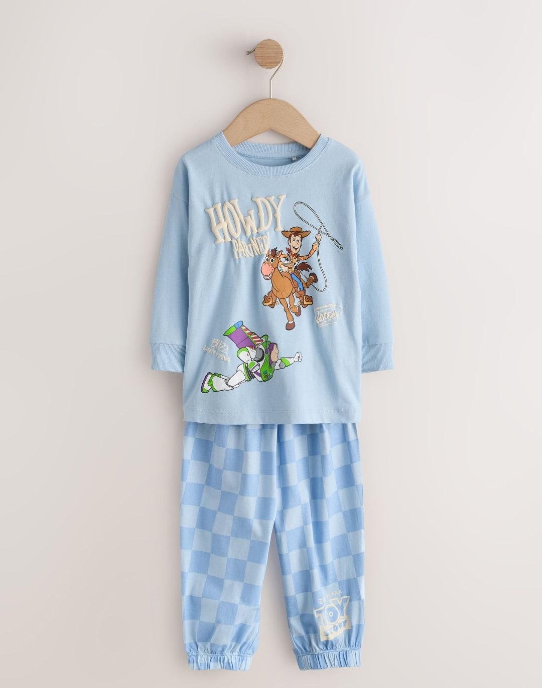 Blue/Ecru Toy Story Oversized Pyjamas 2 Pack