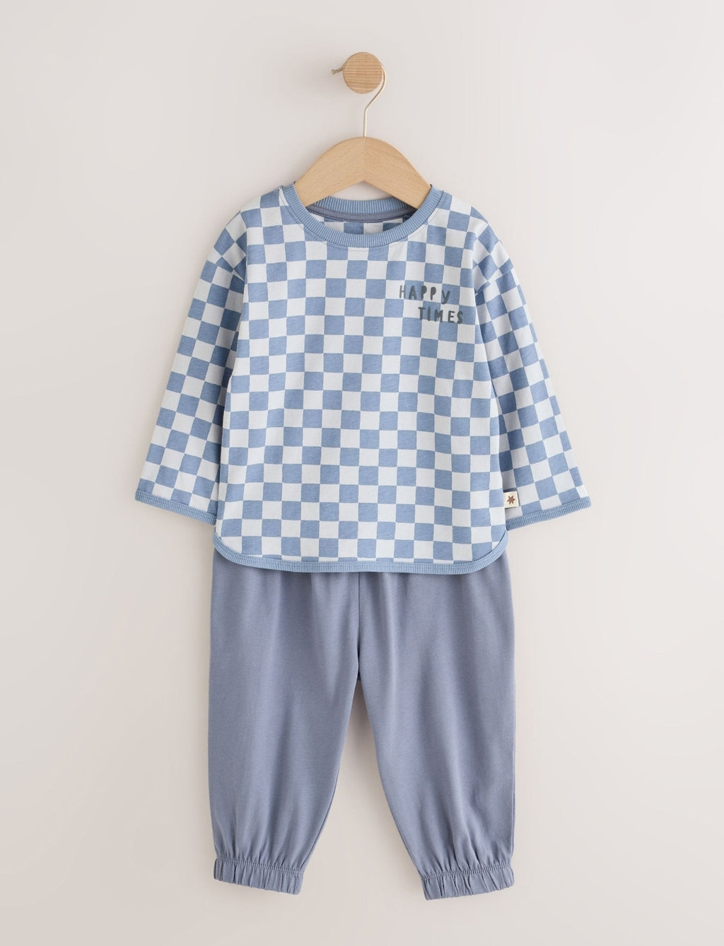Blue Oversized Pyjamas 3 Pack