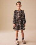 Animal Print Long Sleeve Jersey
Dress