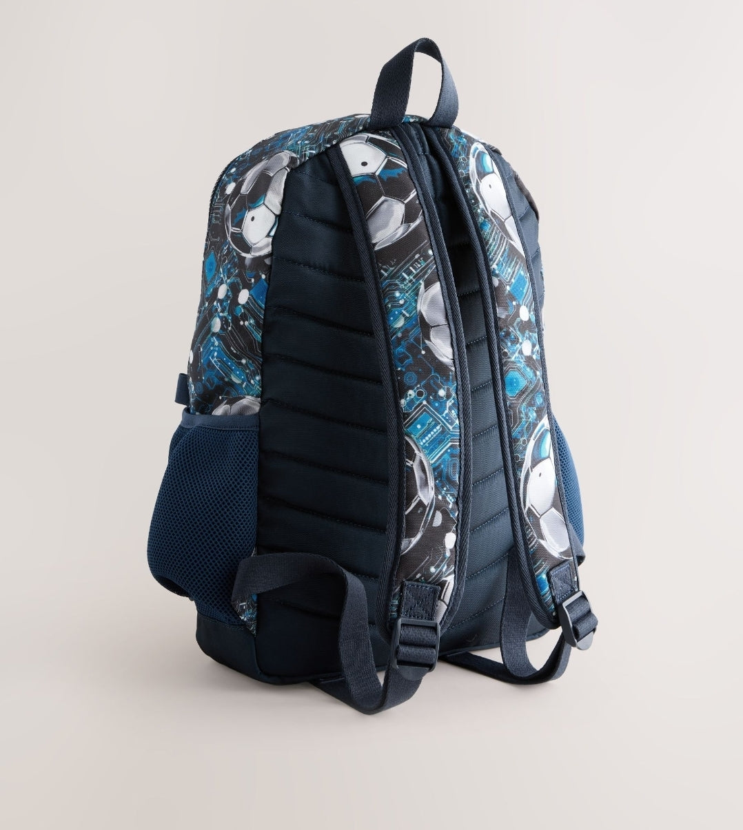 Blue Football Backpack 16 inches