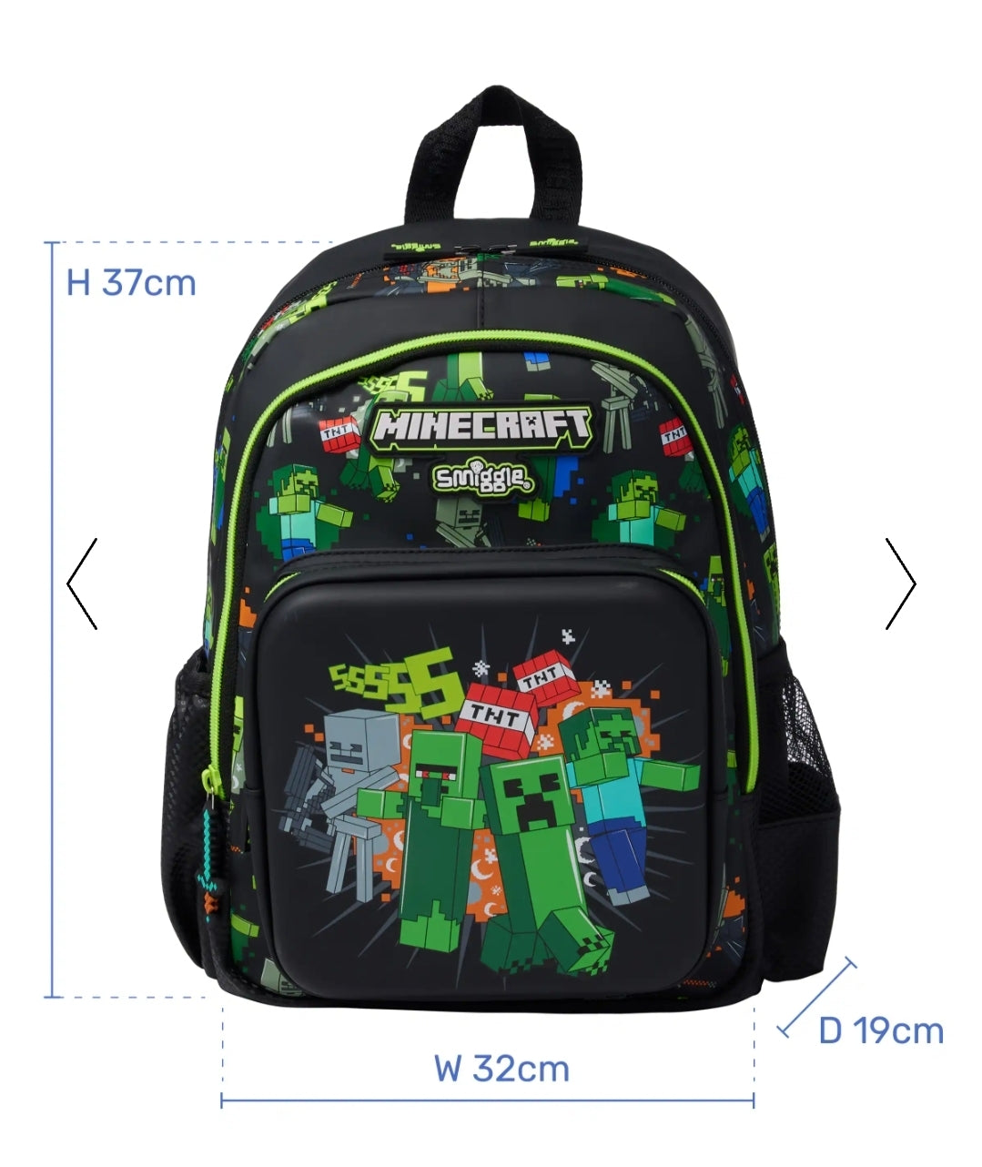 Minecraft Junior Character Backpack