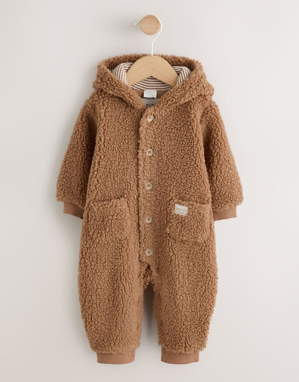 Brown Borg Hooded Baby
Pramsuit