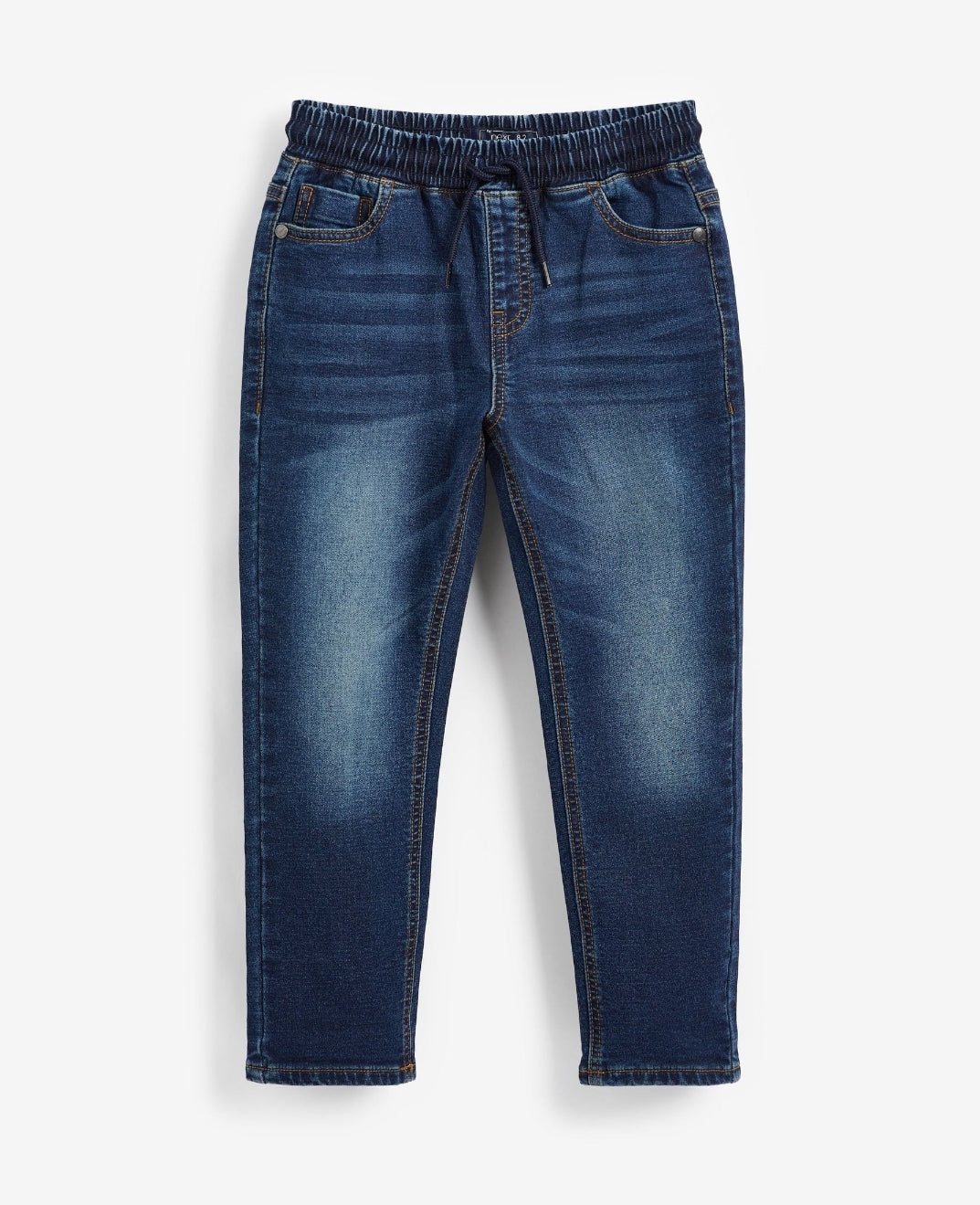 Indigo Blue Regular Fit Stretch Elasticated Waist Jeans