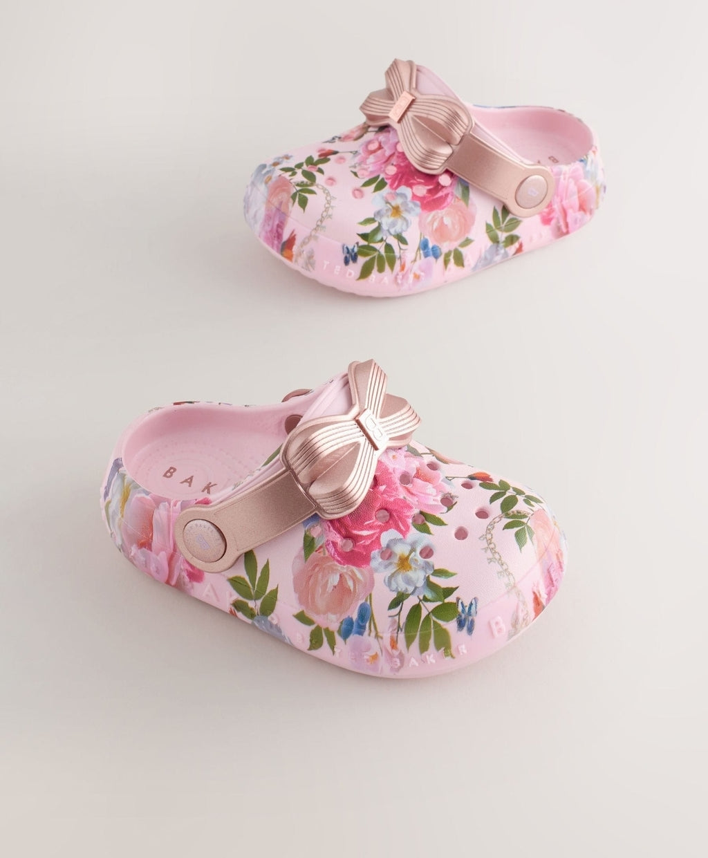Baker by Ted Baker Girls Bow Clog Sandals