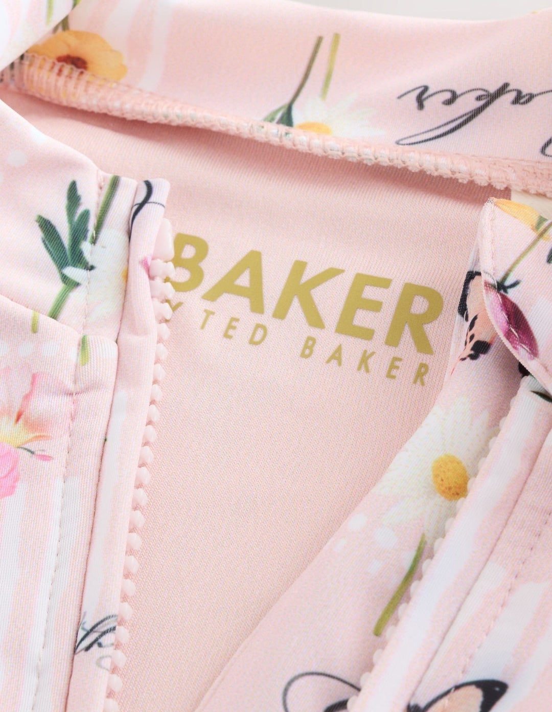 Baker by Ted Baker Floral
All-In-One Swimsuit & Hat Set