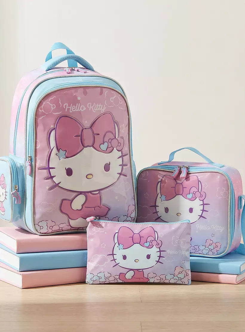 Sanrio Hello Kitty 3-Piece School Backpack Set 16 inches