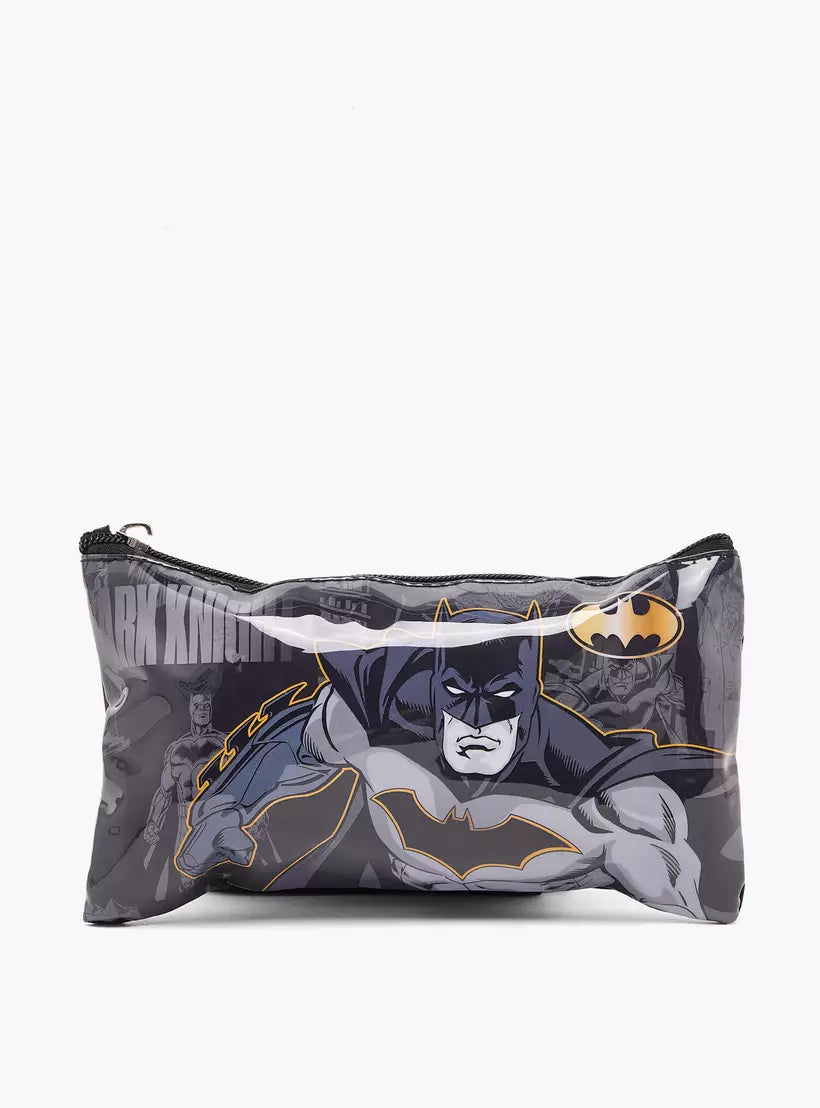 Batman Print 5-Piece School Backpack Set  16 inches