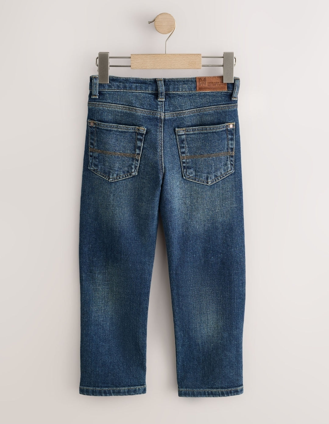 Indigo Blue Regular Fit Stretch Jeans