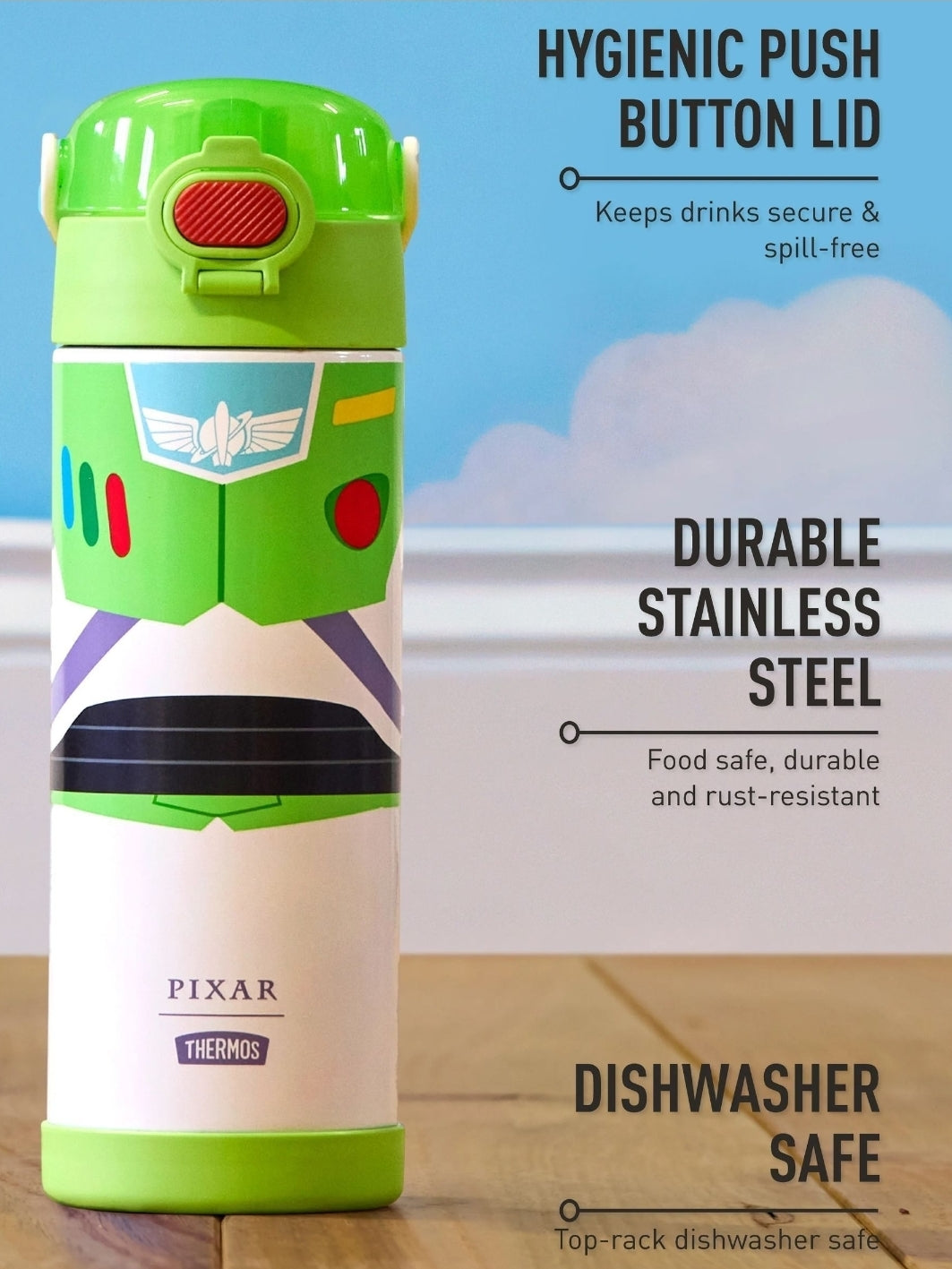 Thermos Green F421 Buzz Disney
Funtainer Bottle