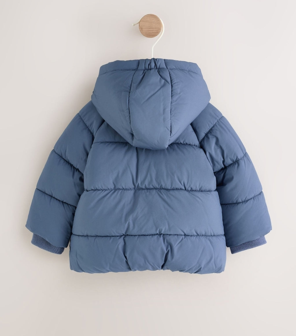 Blue Puffer Baby Jacket