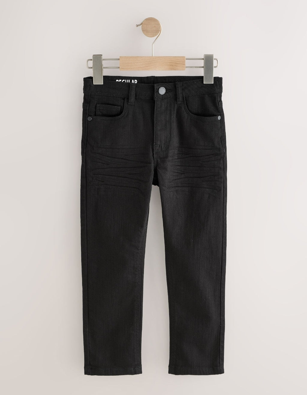 Dark Blue/ Black Denim Regular Fit
Regular Length Stretch Jeans 2 Pack