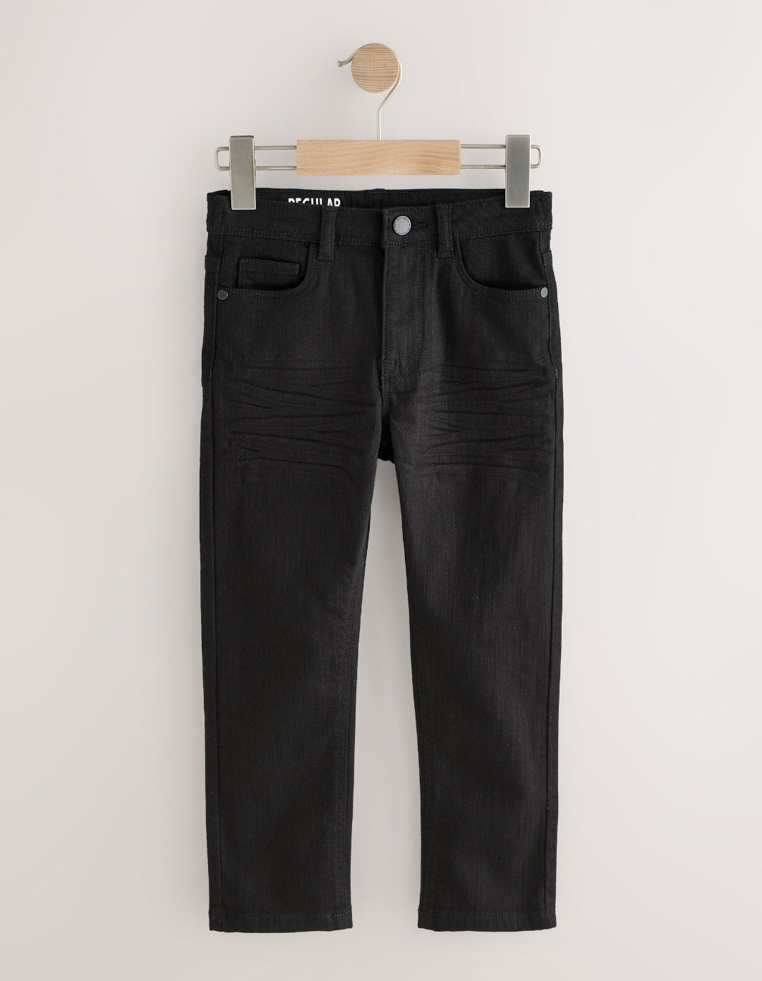 Dark Blue/ Black Denim Regular Fit
Regular Length Stretch Jeans 2 Pack