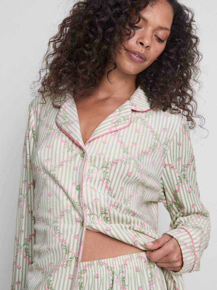Primark Plush Printed Boyfriend Pyjamas