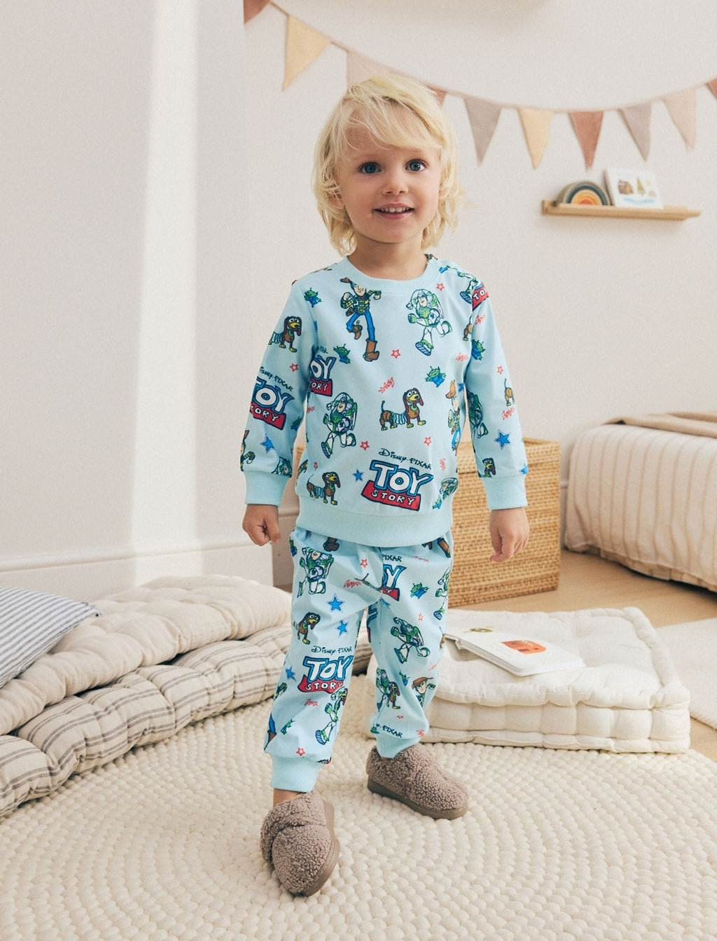 Light Blue Toy Story Cosy Fleece Pyjamas
