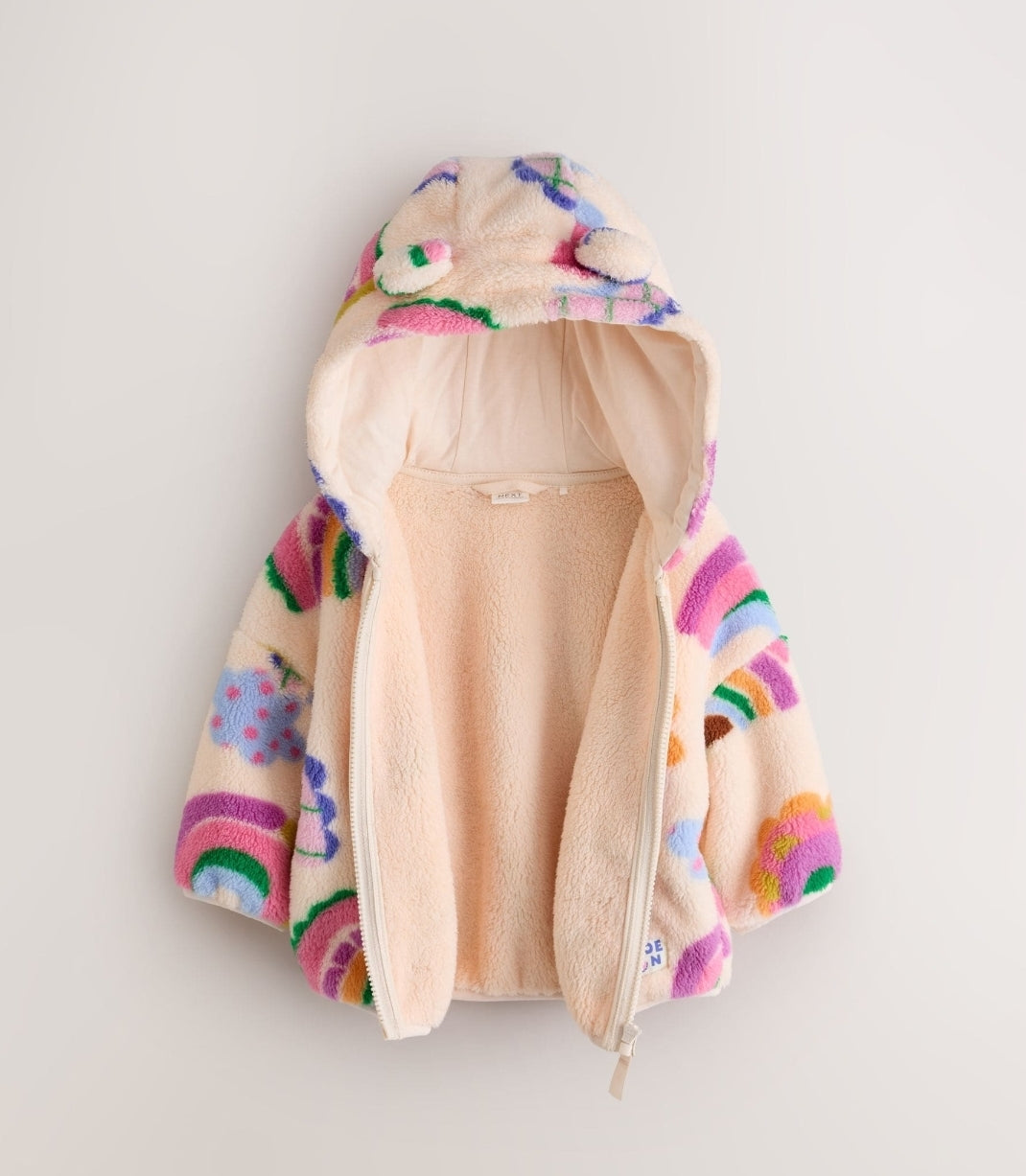Rainbow Zip Up Fleece