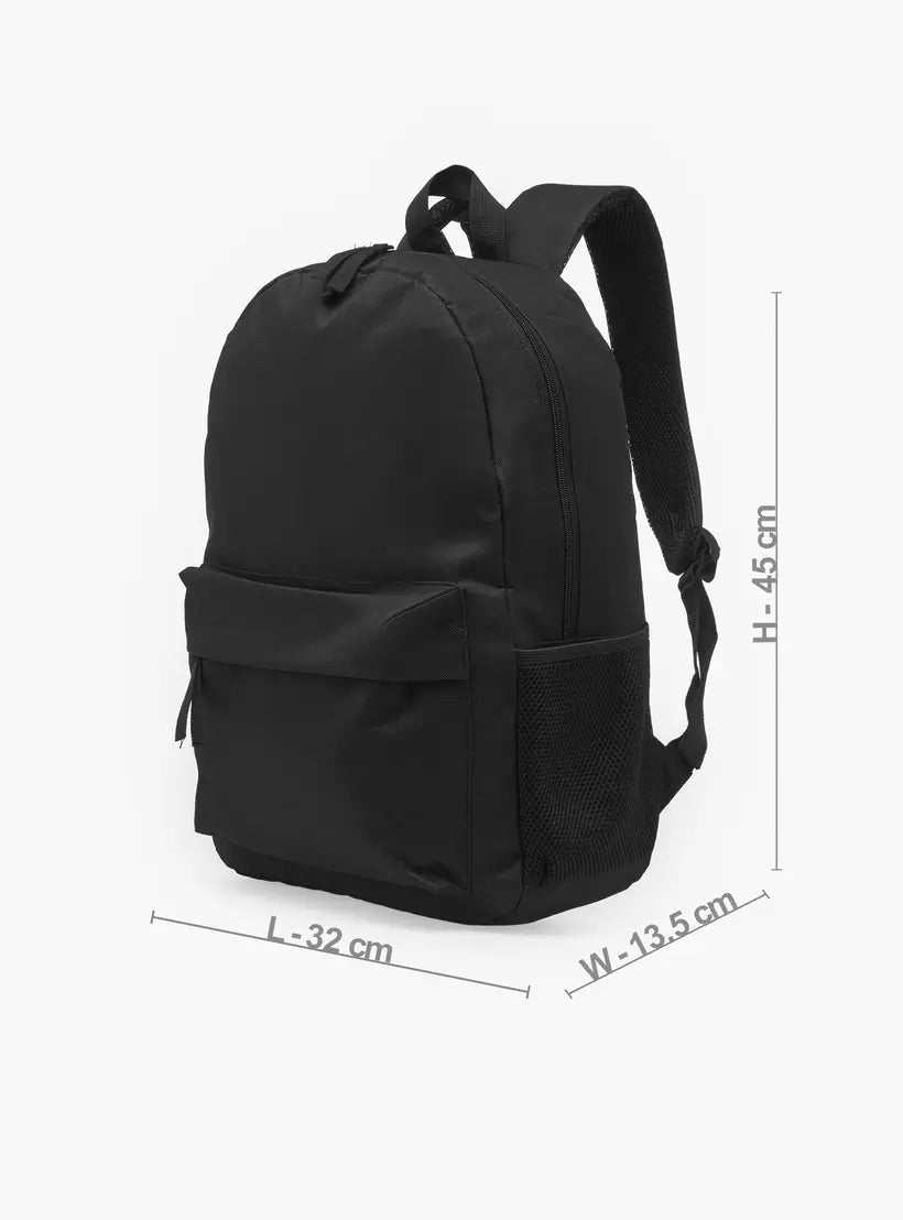 Solid 12-Piece School Backpack Set 17 inches